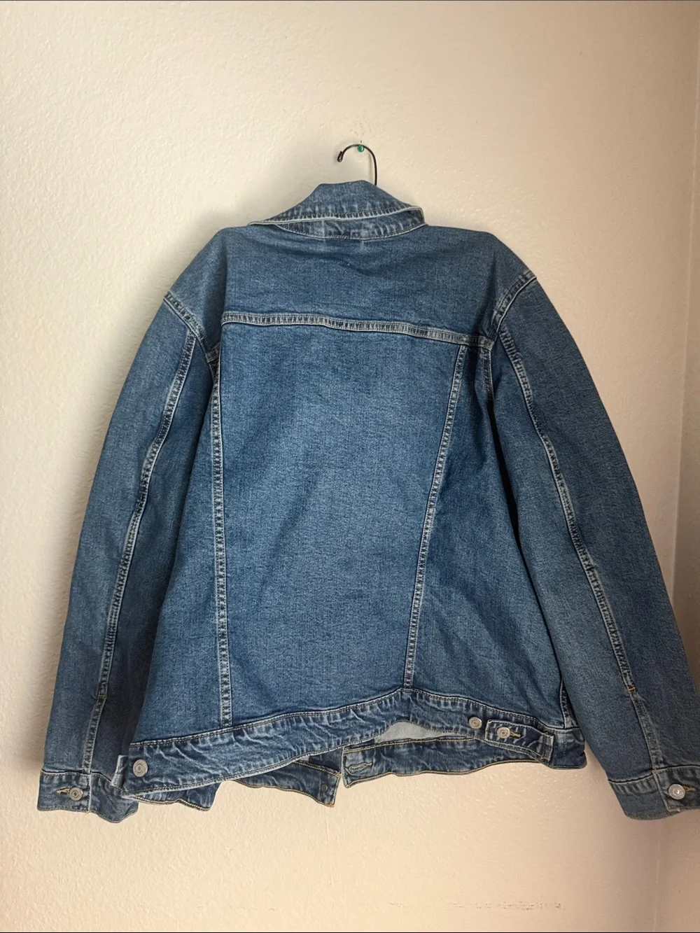 Levi's Blue Denim Jacket - Classic Trucker Style heavy Sz 3X